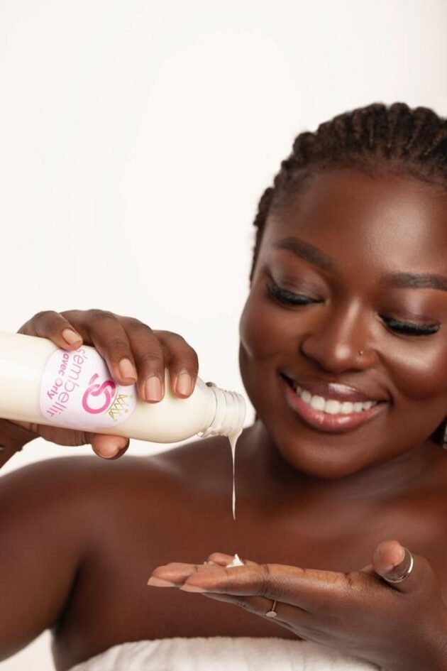 Lait corps blanc