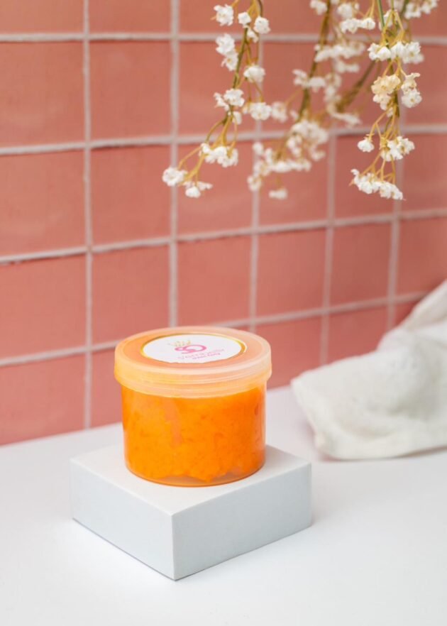 Savon crémeux orange